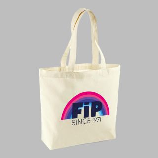 Sac shopping Arc-en-Ciel bleu