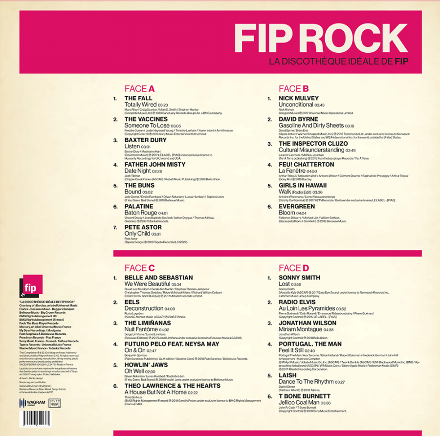 Vinyle FIP Rock