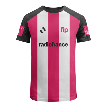 Maillot Rose et Blanc FIP Officiel